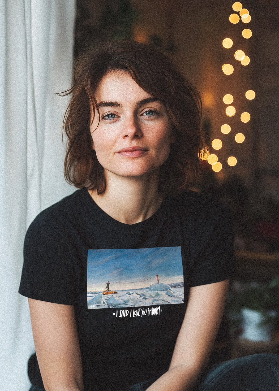 Happy365 Marškinėliai I Said I Love You Anyway