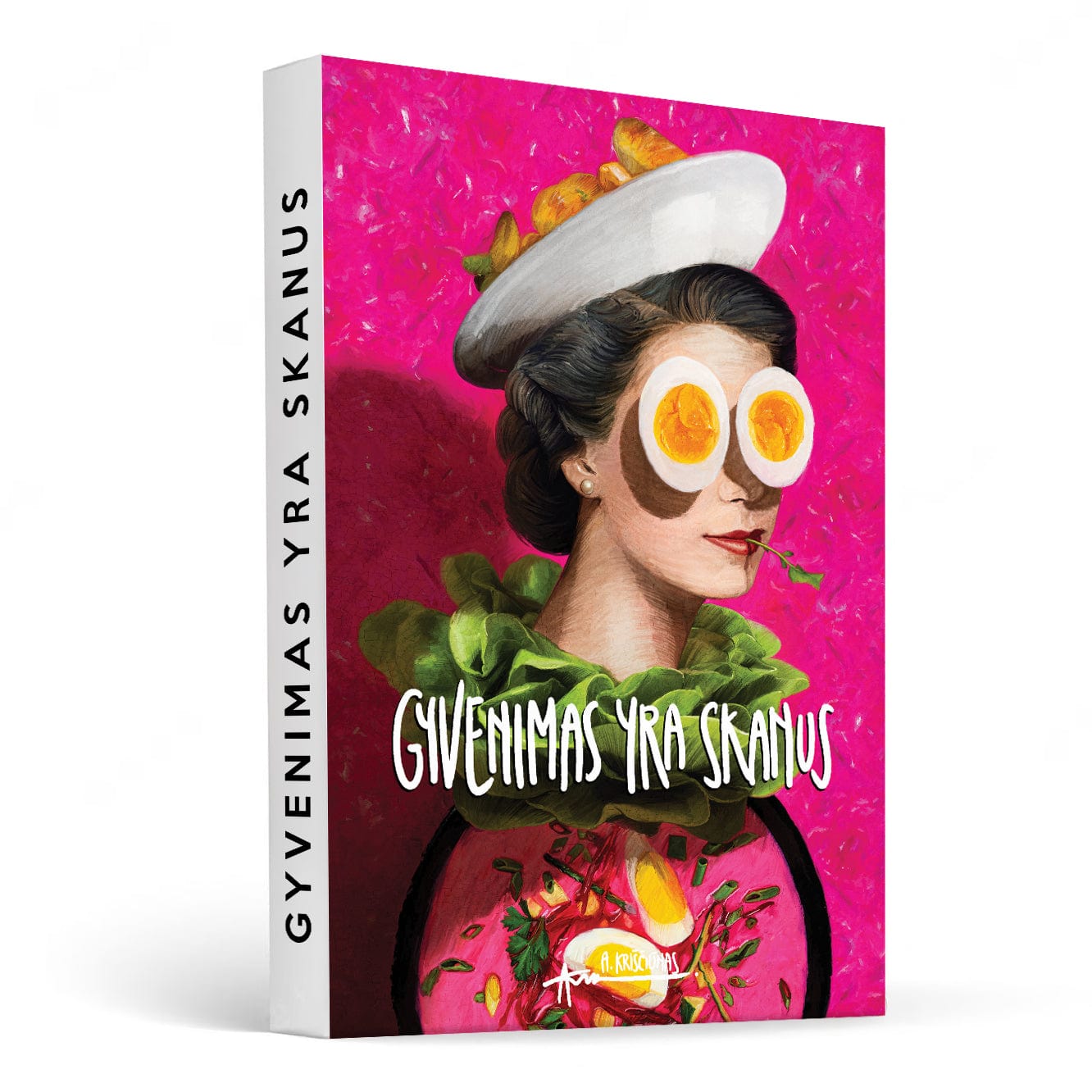 Happy365 Dėlionė Užrašinė „Gyvenimas yra skanus“