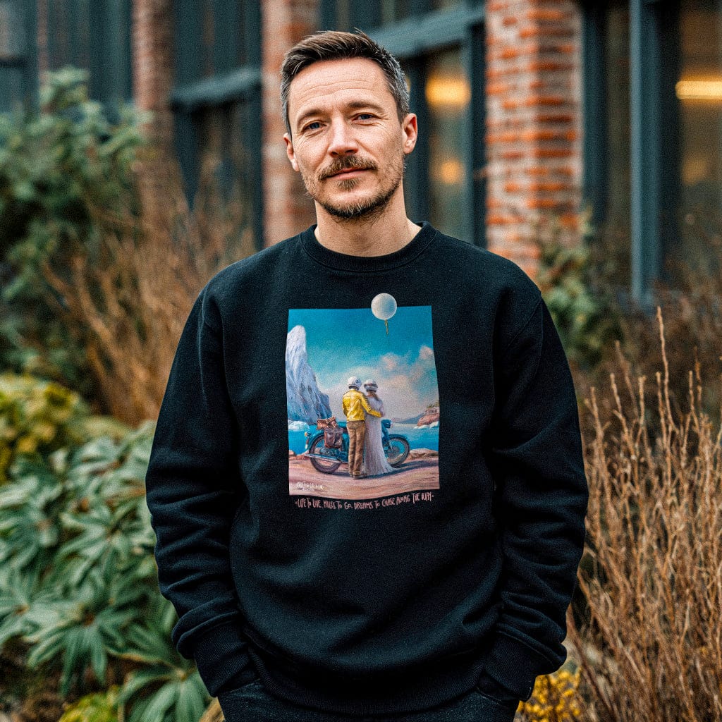 Happy365 Džemperis Miles To Go Life To Live