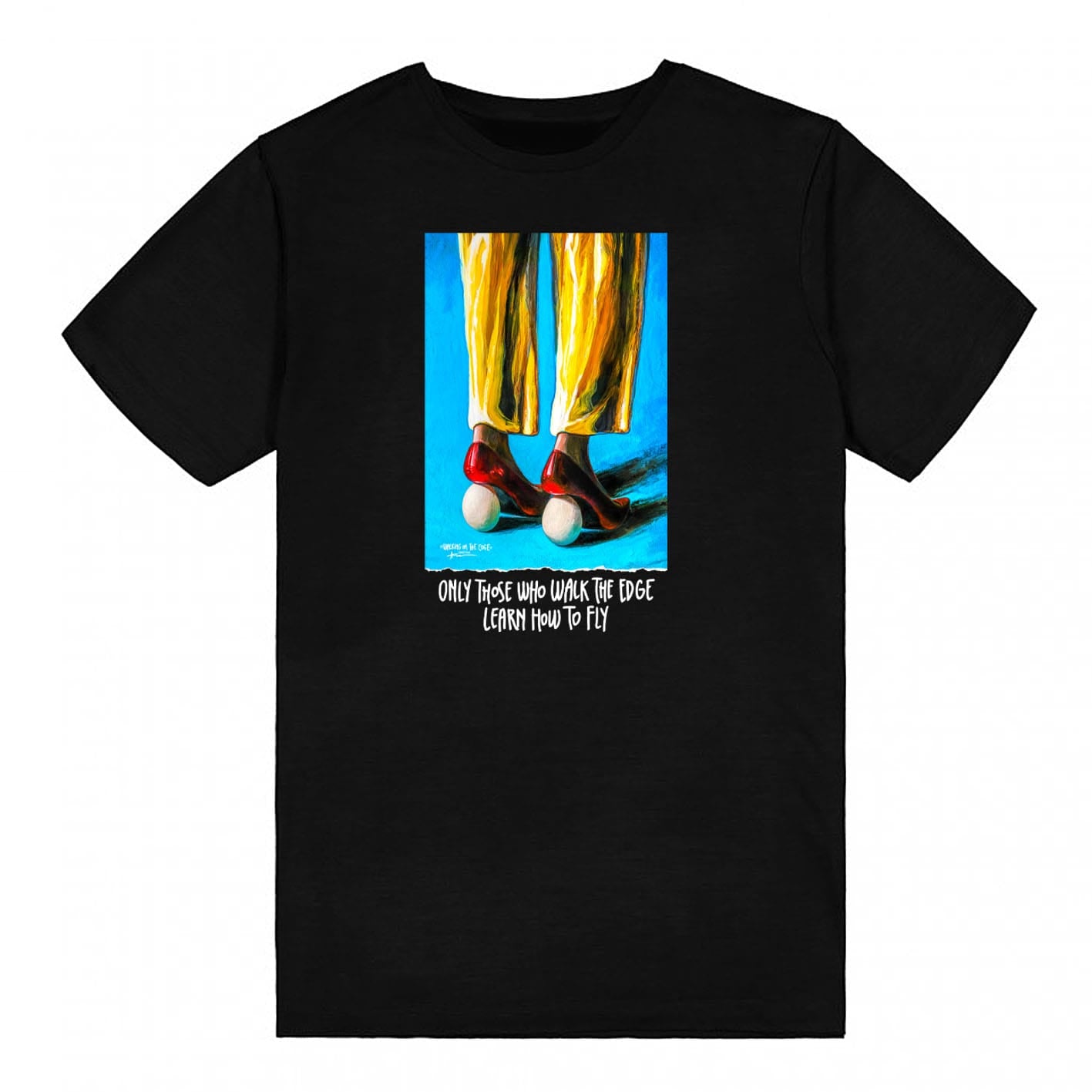 T-shirt Walking On The Edge