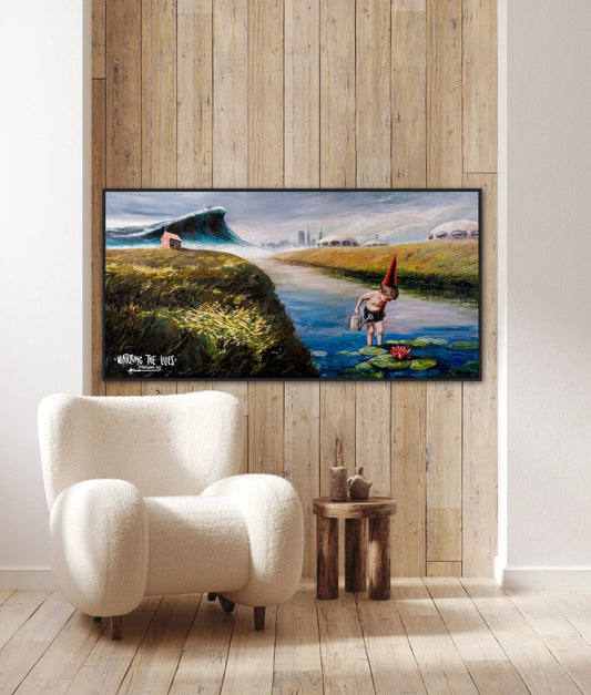 Happy365 Paveikslas “Watering the Lilies"