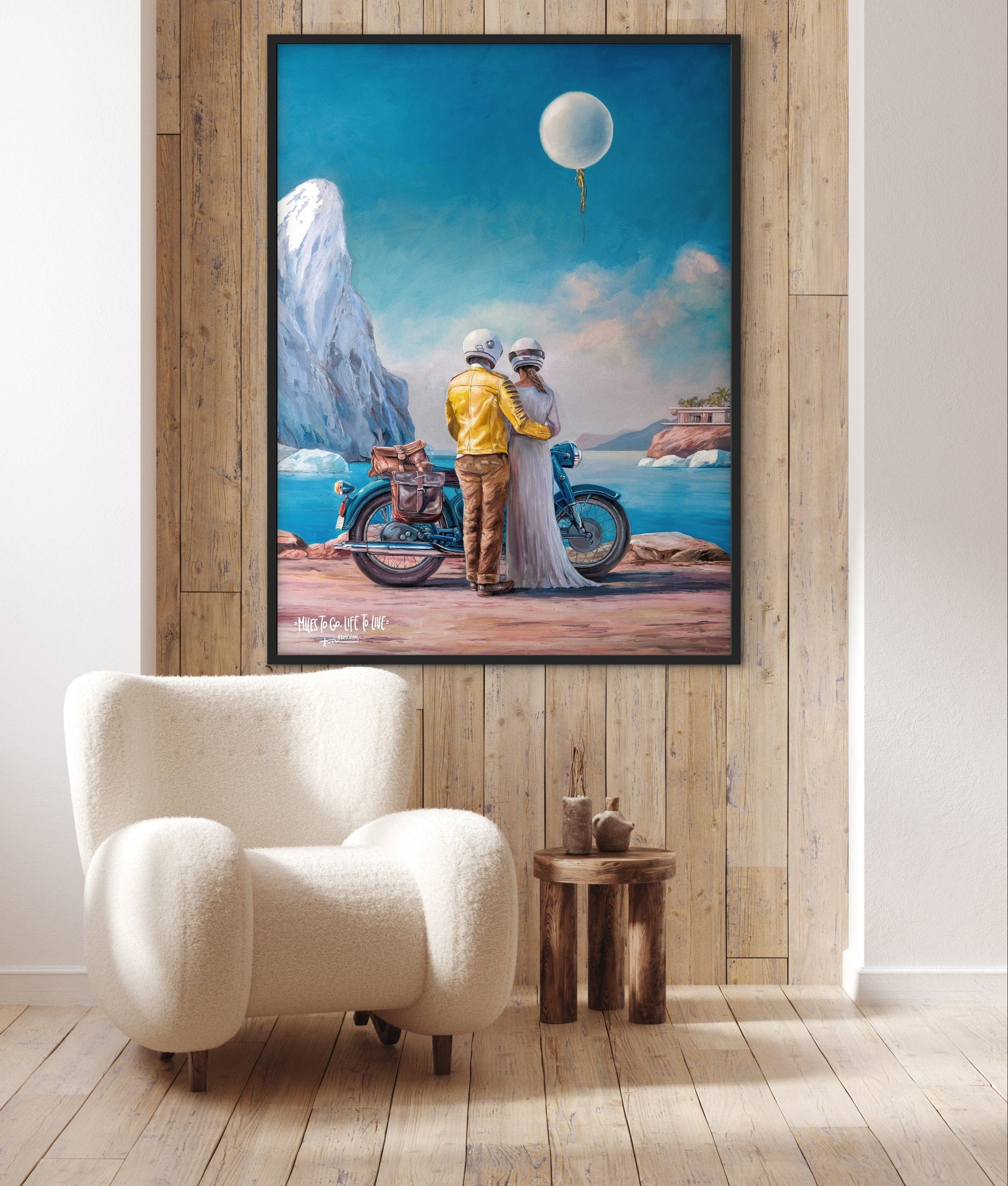 Happy365 Paveikslas “Miles To Go. Life To Live"