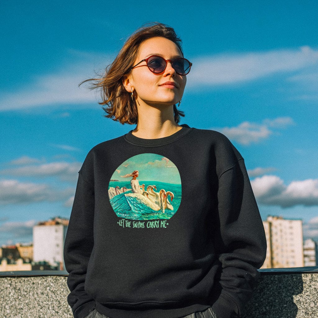 Happy365 Džemperis Let The Swans Carry Me