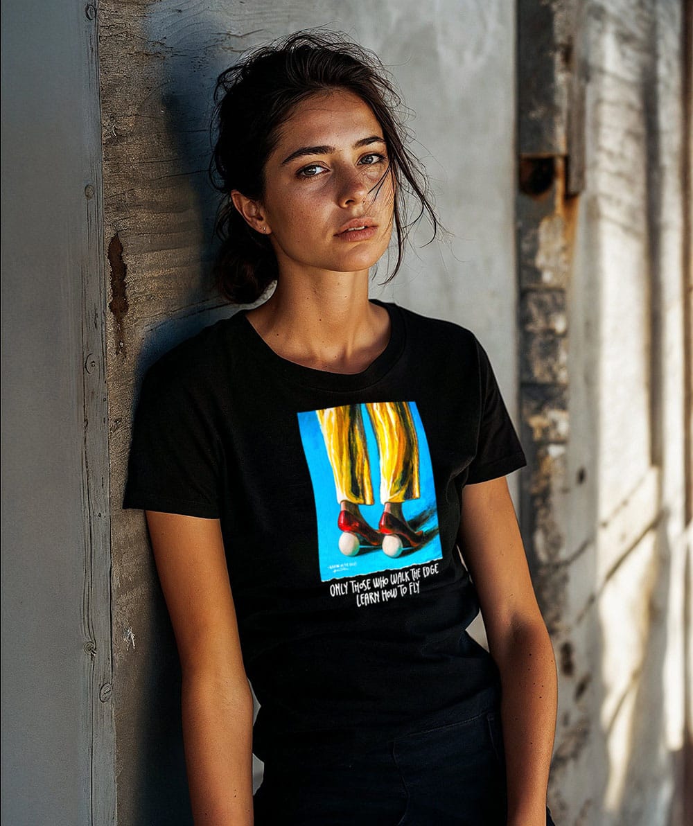 T-shirt Walking On The Edge